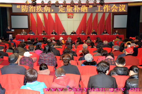 中国(湖南)防治疾病定量补硒会议在我县召开